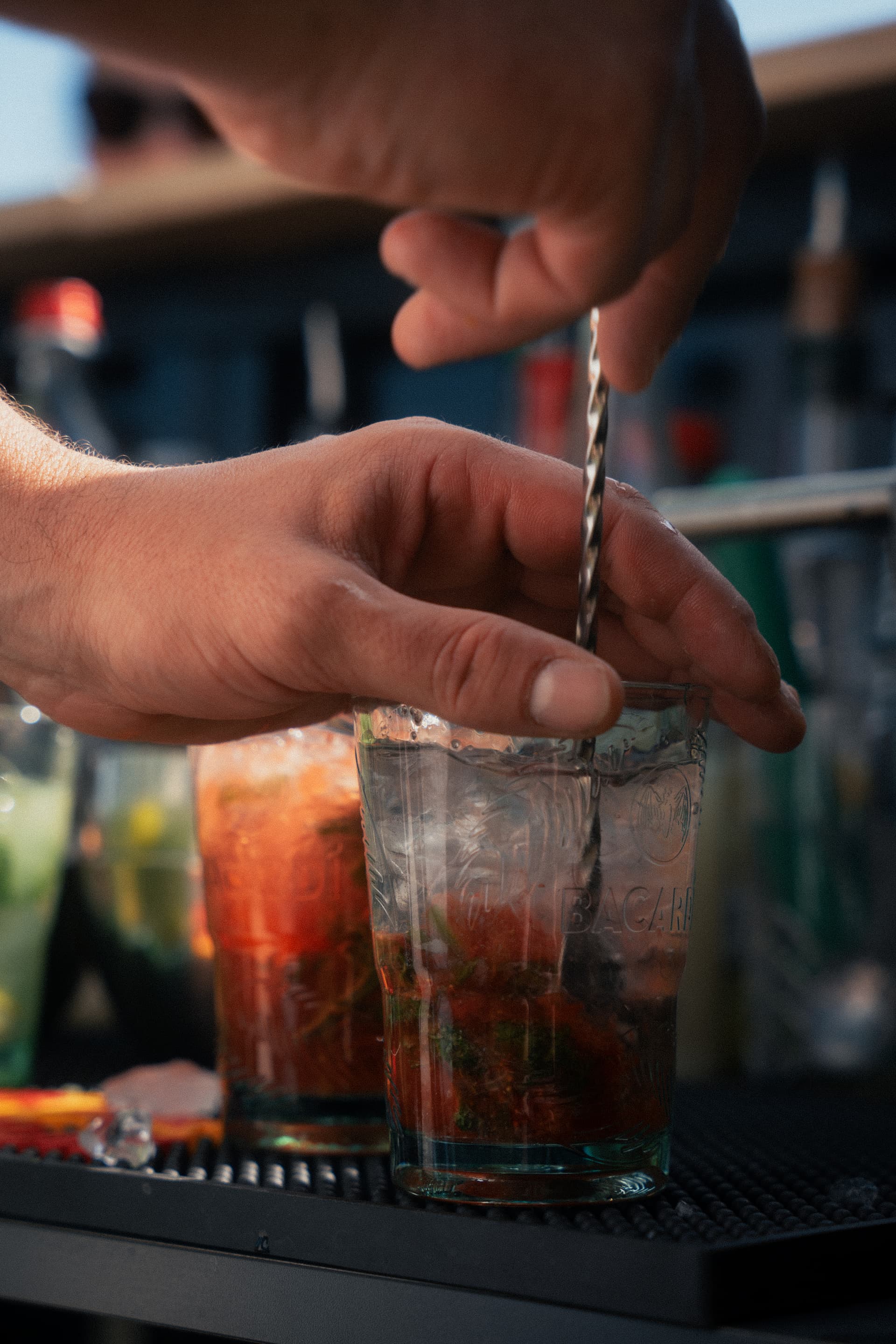 Cocktail laten maken